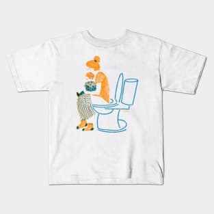 Toilet Time Kids T-Shirt